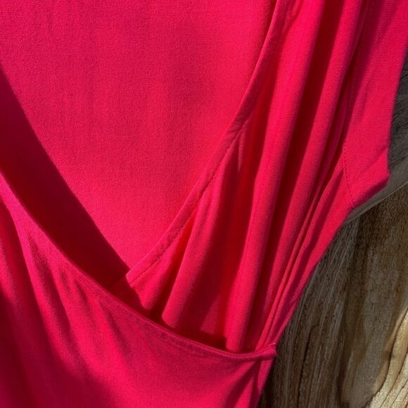 Merona sleeveless crisscross dress side slit xs - Picture 3 of 8